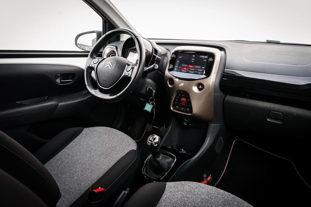 Citroën C1 1.0 73 Pk VTi Origine Uniek NED Auto | 1 Eigenaa, Stof, Gebruikt, Met garantie (alle), 4 stoelen