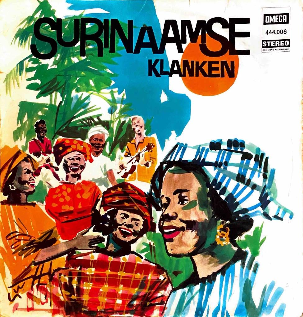 Surinaamse Vrolijke Jeugd - Surinaamse Klanken - LP, Ophalen of Verzenden, Gebruikt, 12 inch