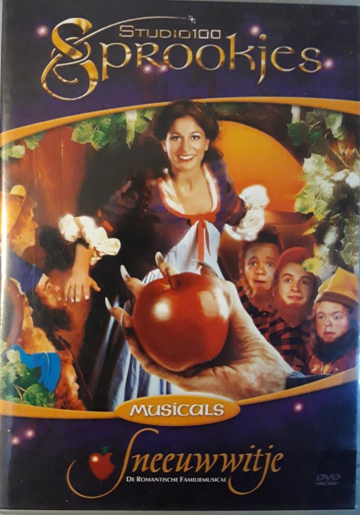 Sneeuwwitje musical studio 100 sprookjes ZGAN, Cd's en Dvd's, Alle leeftijden, Verzenden, Zo goed als nieuw