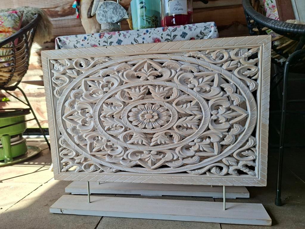 2 X  raamdecoratie  , scherm., Huis en Inrichting, Ophalen