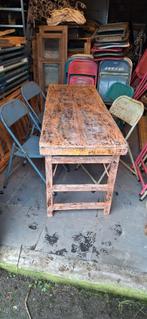 Unieke Indiase marktkraam / tafel - Vintage look, Ophalen