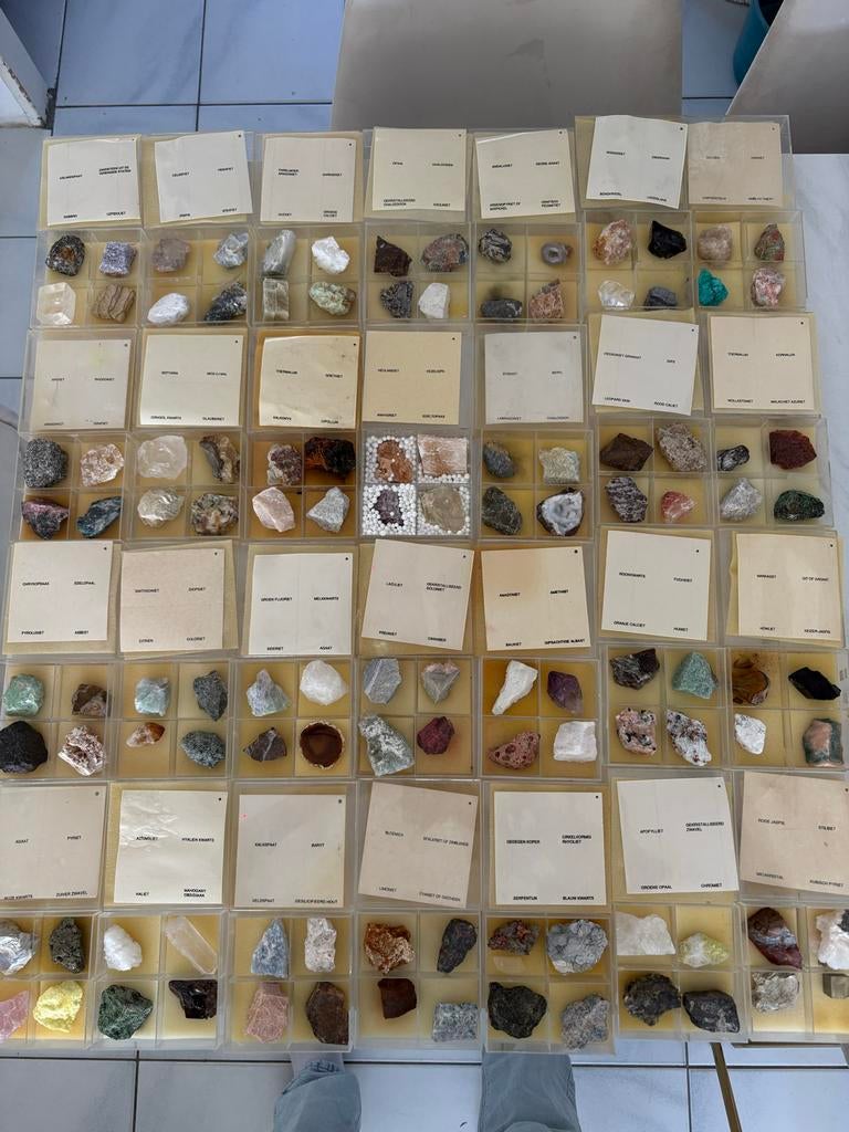 Uitgebreide Mineralen- en Fossielencollectie, Ophalen, Mineraal