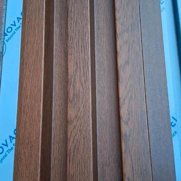 Wandplaat nokprofielen ijzer platen houtnerf dak kippenhok, Doe-het-zelf en Verbouw, Platen en Panelen, Nieuw, Overige materialen