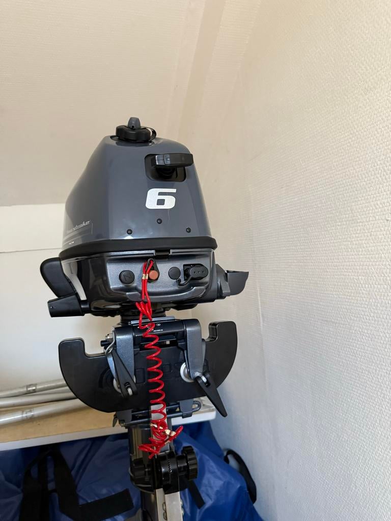 Yamaha 6 pk kortstaart buitenboordmotor, Watersport en Boten, Bootonderdelen, Ophalen, Gebruikt