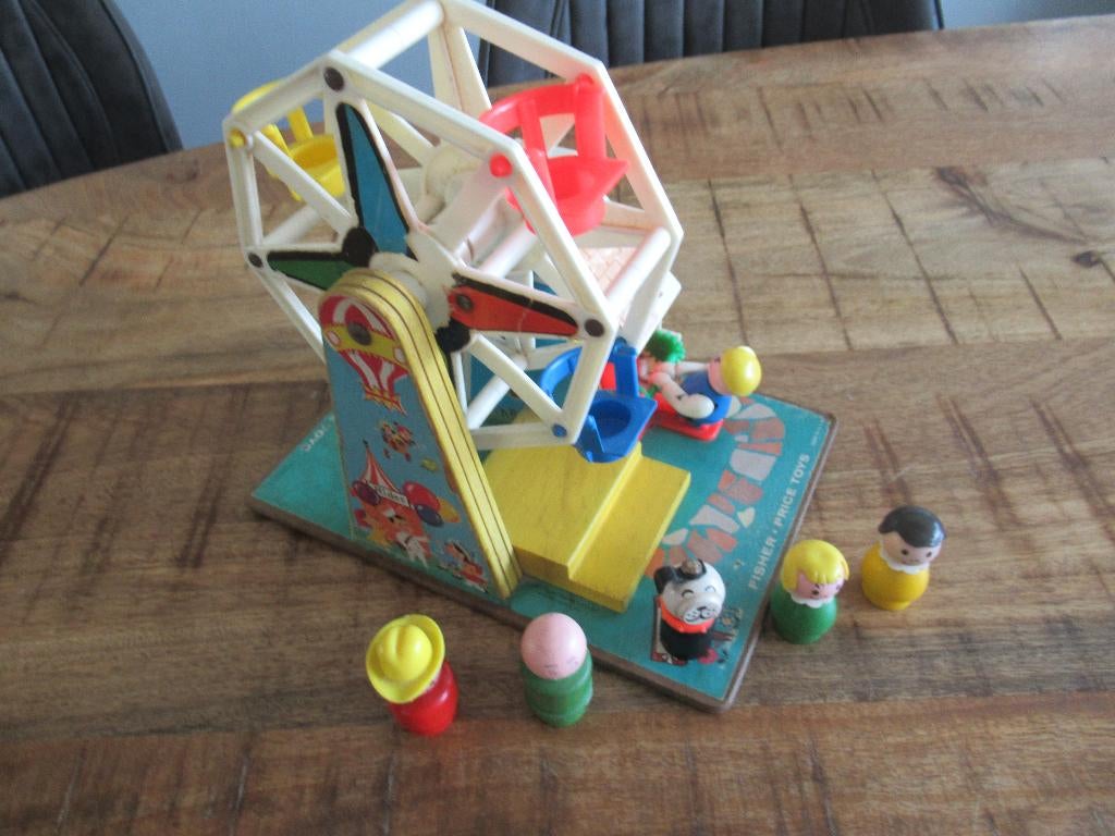 Fisher Price Vintage Ferris Wheel Reuzenrad 969 uit 1966, Ophalen of Verzenden, Gebruikt, Speelset