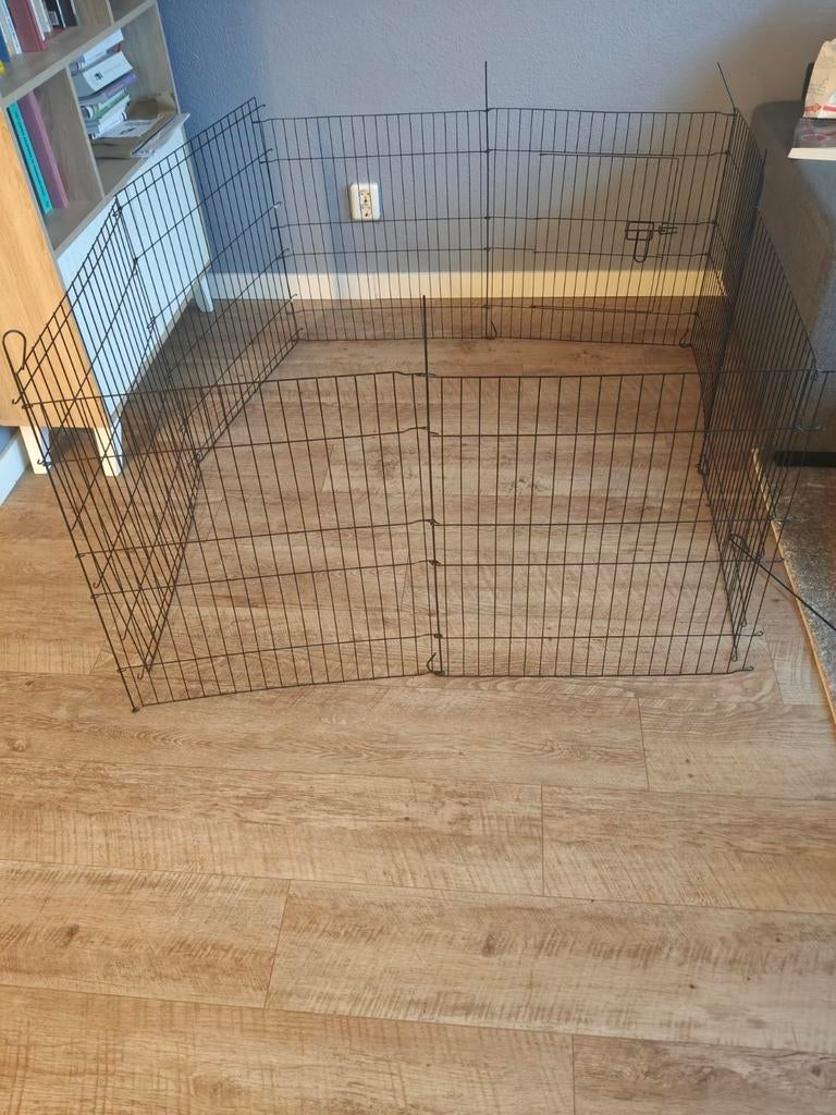 Puppy / honden / cavia / konijn / hamster / ... ren, hekje, Dieren en Toebehoren, Hondenhokken, Ophalen, 65 tot 100 cm, Hondenhok