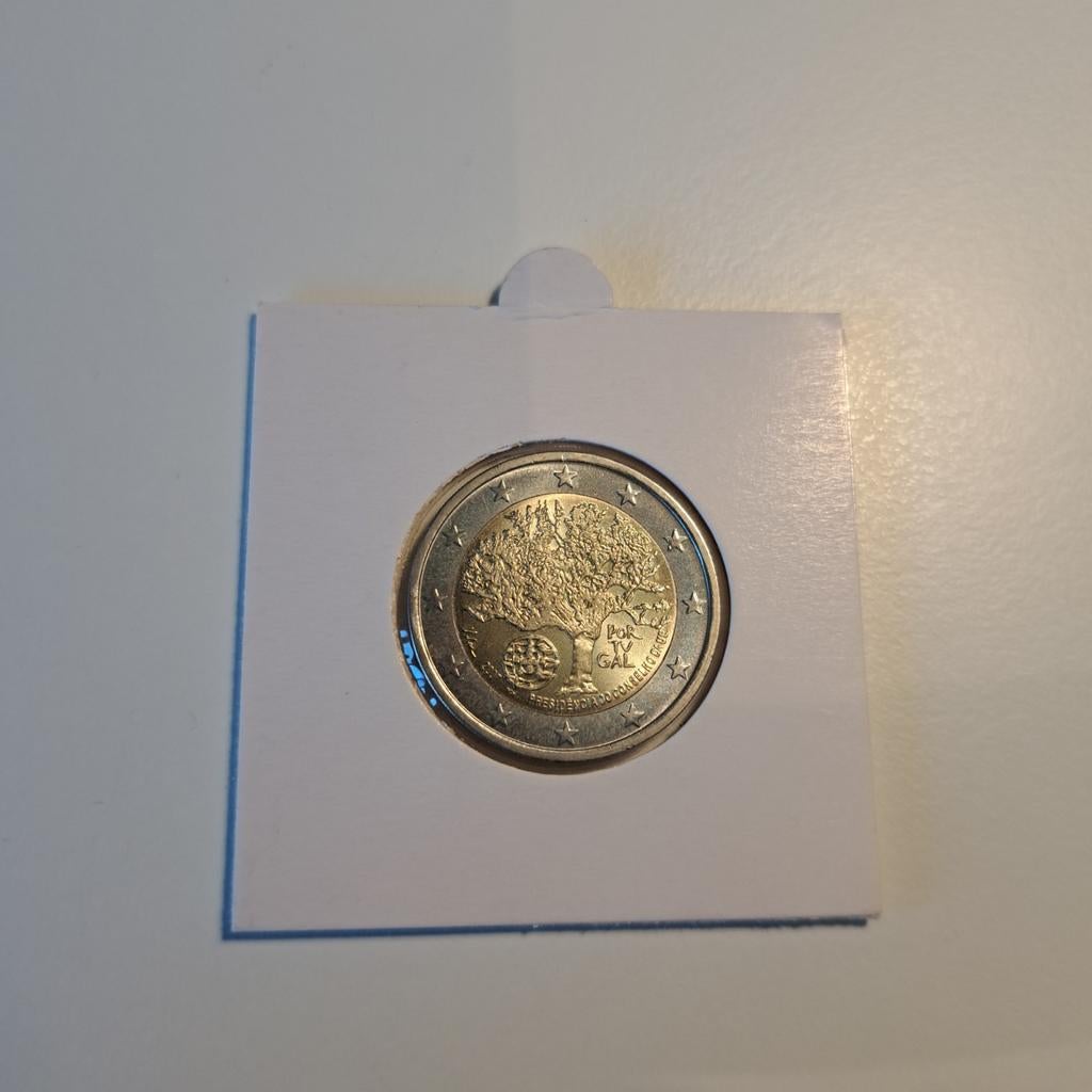 2 Euro Portugal 2007 Voorzitterschap Europese unie UNC, Ophalen of Verzenden, Portugal, 2 euro, Losse munt