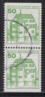 334 - Berlijn michel 615C/D gestempeld samenhangend , slot, Verzenden, BRD, Gestempeld
