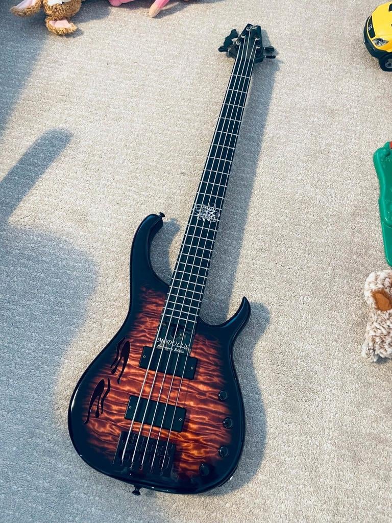 Modulus Q5 25th anniversary bass, Ophalen of Verzenden, Zo goed als nieuw