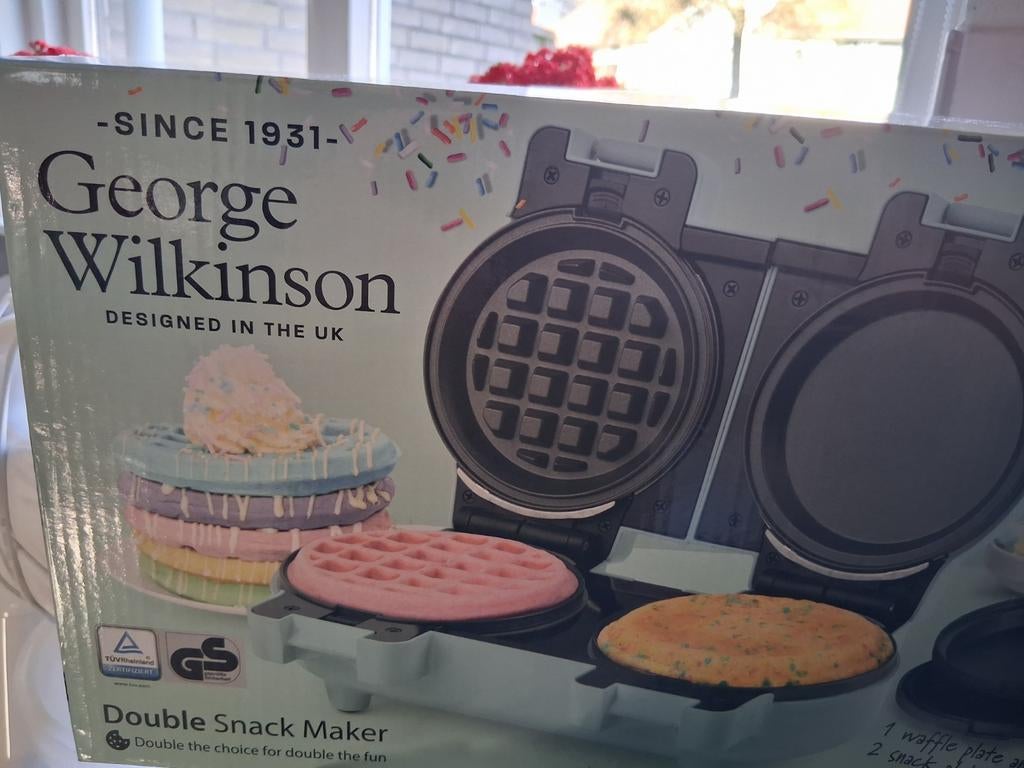 George Wilkinson dubbel wafelijzer, Witgoed en Apparatuur, Ophalen of Verzenden