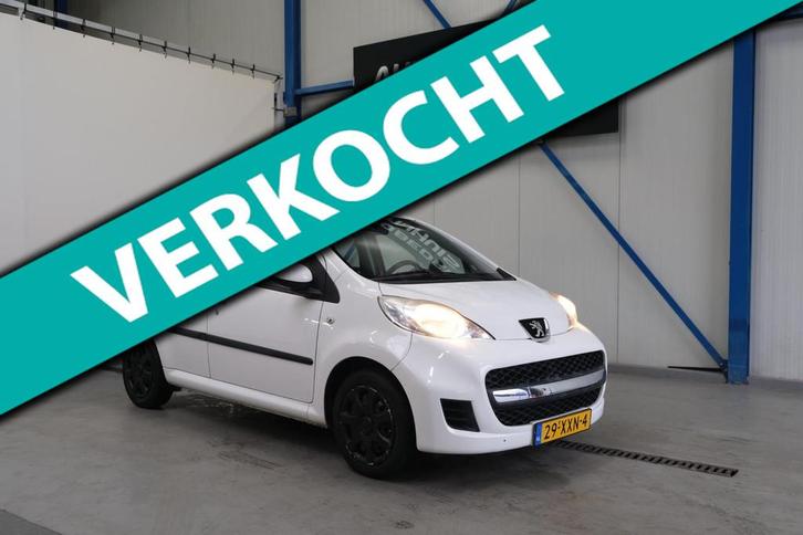 Peugeot 107 1.0-12V XR > LEES ADVERTENTIE! <, Auto diversen, Schadeauto's, Peugeot, Handgeschakeld, Benzine, Hatchback, Wit