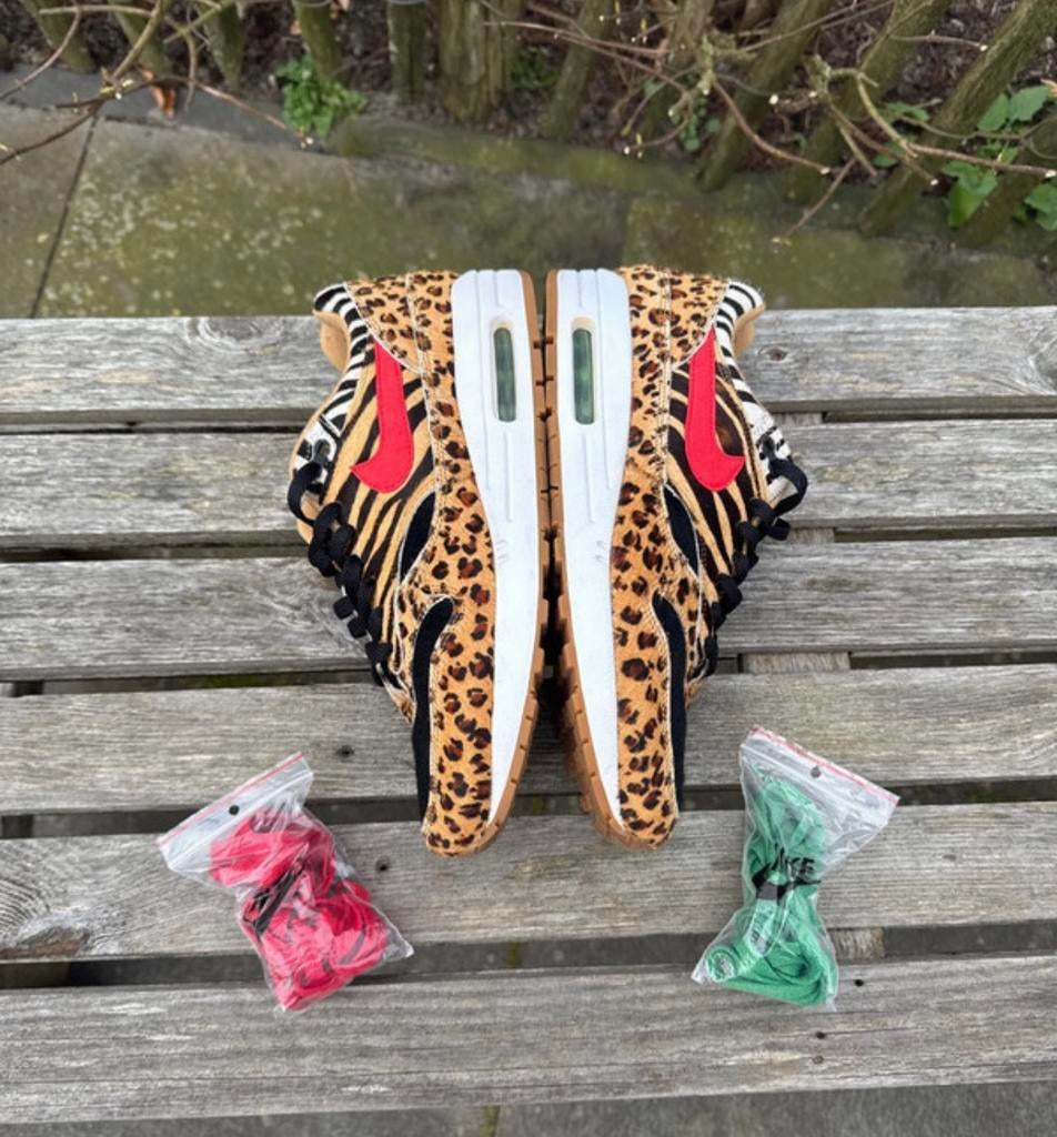 Nike Air Max 1 Animal 44 Eu, Overige kleuren, Ophalen of Verzenden, Sneakers of Gympen, Zo goed als nieuw