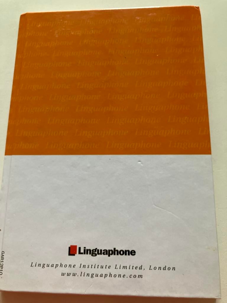 Linguaphone Arabisch studieboek, Ophalen, Alpha, Gelezen, Overige niveaus