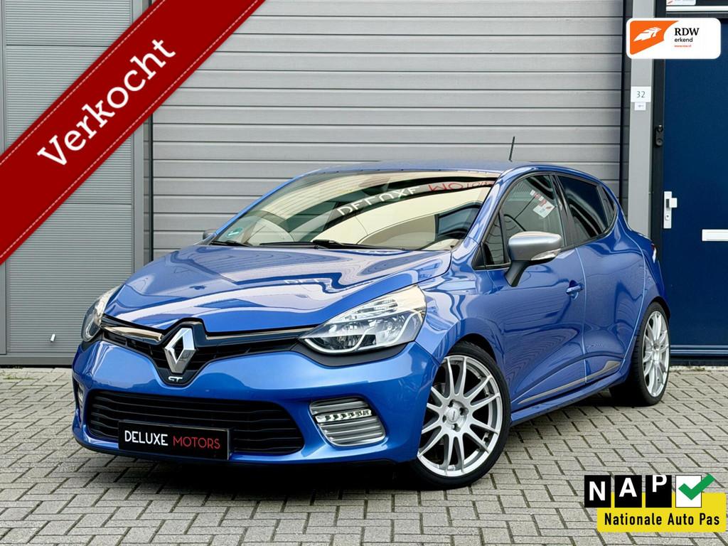 Renault Clio 1.2 GT 94.000 KM NAP 2013 Aut.|R-Link|Keyless, Euro 5, Gebruikt, Blauw, 49 €/maand