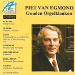OrgelCD: Piet van Egmond - Gouden Orgelklanken, Ophalen of Verzenden, Zo goed als nieuw, Koren of Klassiek