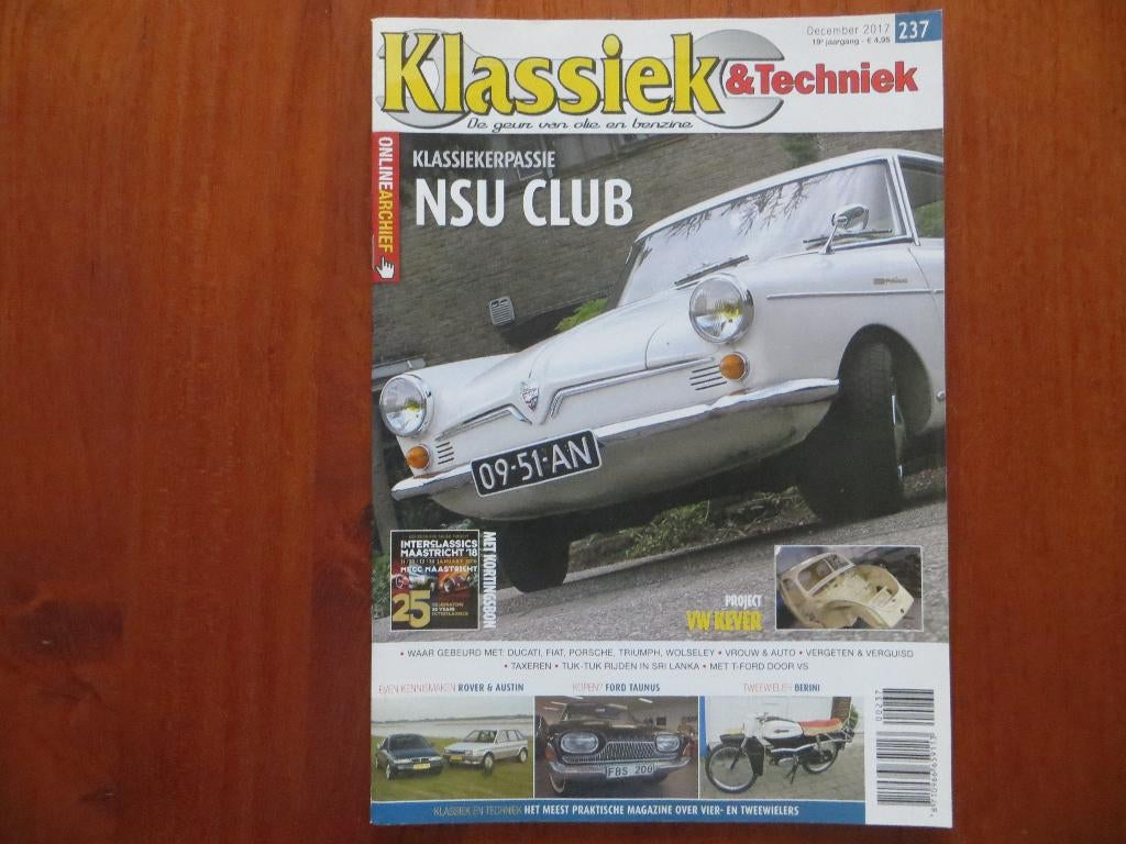Klassiek & Techniek 237 Rover 220 Coupé, Austin Maestro, Ophalen of Verzenden, Nieuw, Ford
