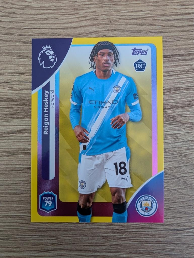 Reigan Heskey - Parallel Rookie Card, Ophalen of Verzenden