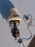 Antiek wandlamp, Ophalen, Zo goed als nieuw, Glas