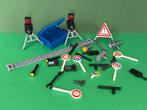 Feb 944: playmobil: partij-tje onderdelen thema politie, Ophalen of Verzenden, Gebruikt, Los playmobil