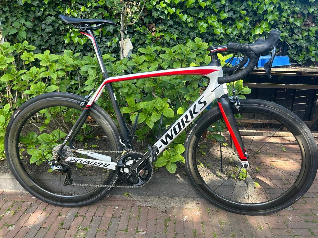 Specialized S-Works SL5 58 Dura Ace Roval CLX50 carbon, 28 inch, Gebruikt, Carbon, 57 tot 61 cm