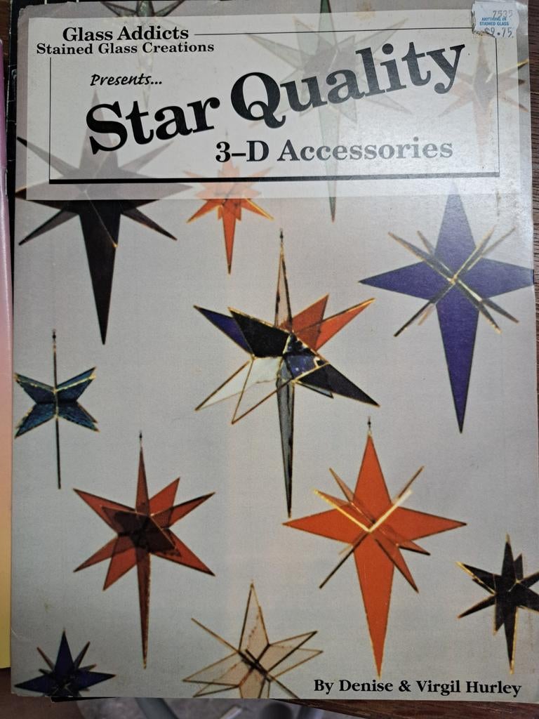 Star Quality 3-D Accessoires Glas-in-lood Knutselboek, Ophalen of Verzenden