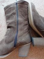 Bruine suède laarzen van Ann Rocks, Ophalen, Zo goed als nieuw, Bruin, Hoge laarzen