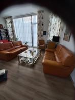 3- en 2-Zits Leren Bankstel, Ophalen, Gebruikt, Klassiek, Leer