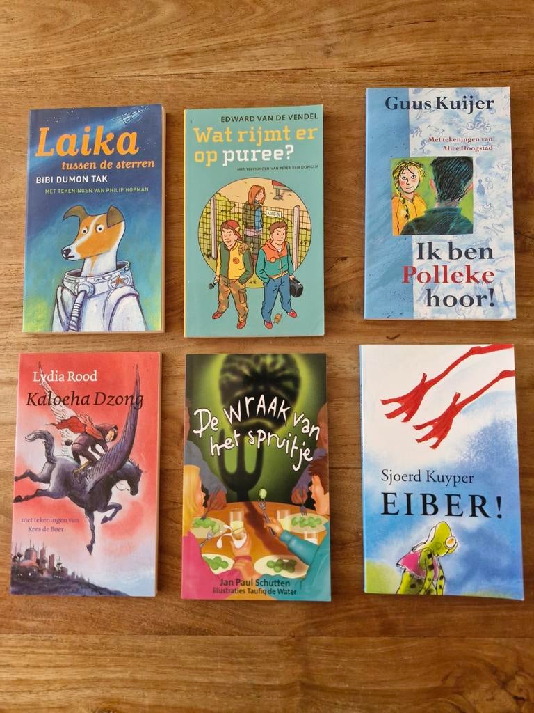 6x Kinderboekenweekgeschenk 2000-2009 - Gelezen, goede staat, Boeken, Ophalen of Verzenden