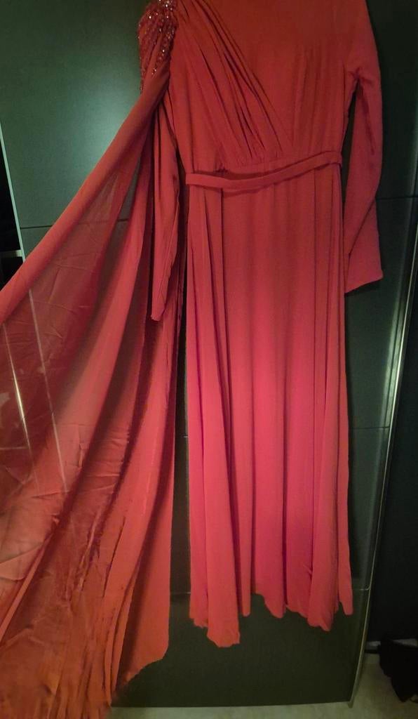 Elegante galajurk, maat 36, één keer gedragen, Galajurk, Ophalen of Verzenden, Zo goed als nieuw, Maat 36 (S)