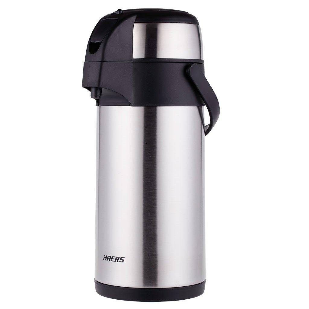 Nieuw | Thermos - Isoleerkan - Pompkan 3L Inox - met duwpomp, Ophalen, Nieuw
