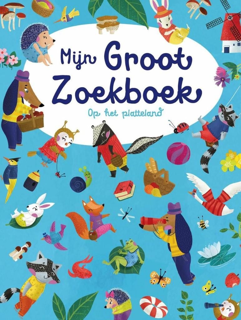 Zoekboek Mijn groot zoekboek Op het platteland NIEUW BOEK, Ophalen of Verzenden, Nieuw, Sprookjes