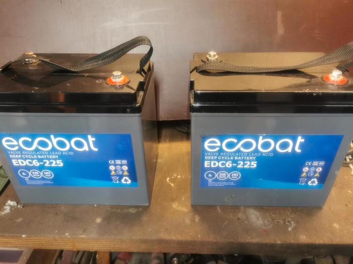 ECOBAT AGM accu,s, Auto-onderdelen, Accu's en Toebehoren, Gebruikt, Ophalen