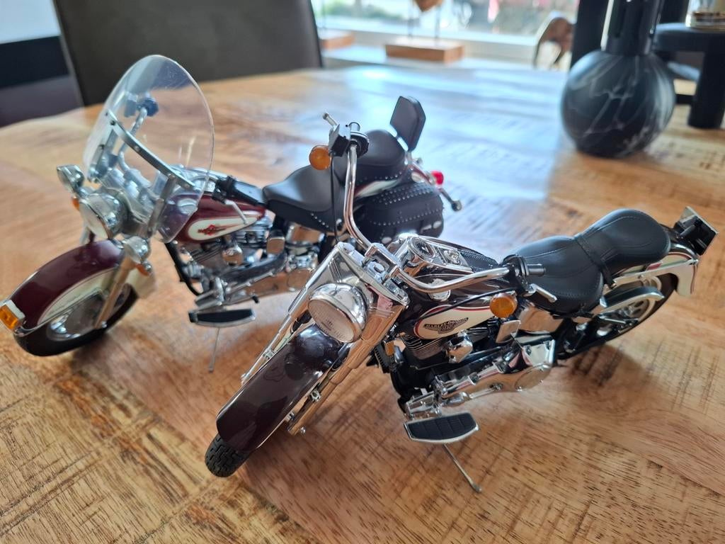 Franklin Mint Harley Davidson 1:10, Ophalen of Verzenden, Nieuw, Auto