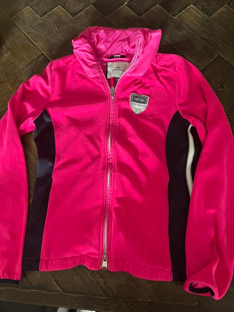 Roze rijvest  hv polo, Dieren en Toebehoren, Paardrijkleding, Ophalen, Zo goed als nieuw, Dressuur, Bovenkleding