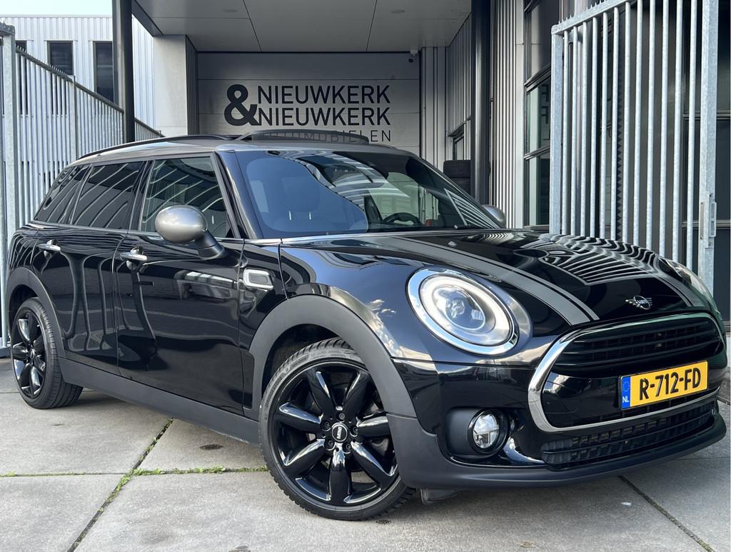MINI Clubman 1.5 Cooper Chili | AUTOMAAT | SCHUIF/KANTELDAK, Gebruikt, Met garantie (alle), Leder en Stof, Zwart