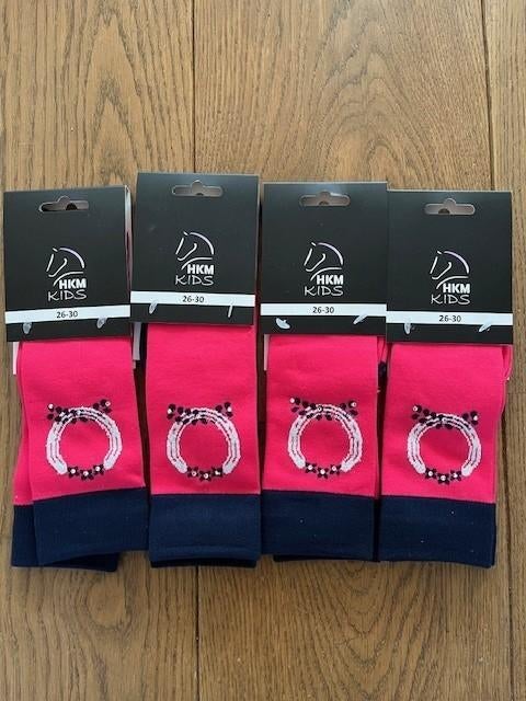 Kleine partij van 4x paardrijsokken, maat 26-30, NIEUW, Dieren en Toebehoren, Paardrijkleding, Kinderen, Overige typen, Nieuw