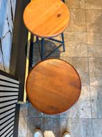 Barkruk, Huis en Inrichting, Barkrukken, Ophalen, Met voetsteun, 60 tot 90 cm, Hout