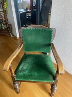 Stoel groen antiek, Ophalen