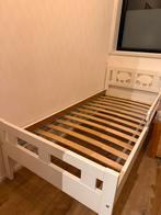 Ikea KRITTER peuterbed met matras en dekbedje, Ophalen, Gebruikt, Wit, 190 cm of minder
