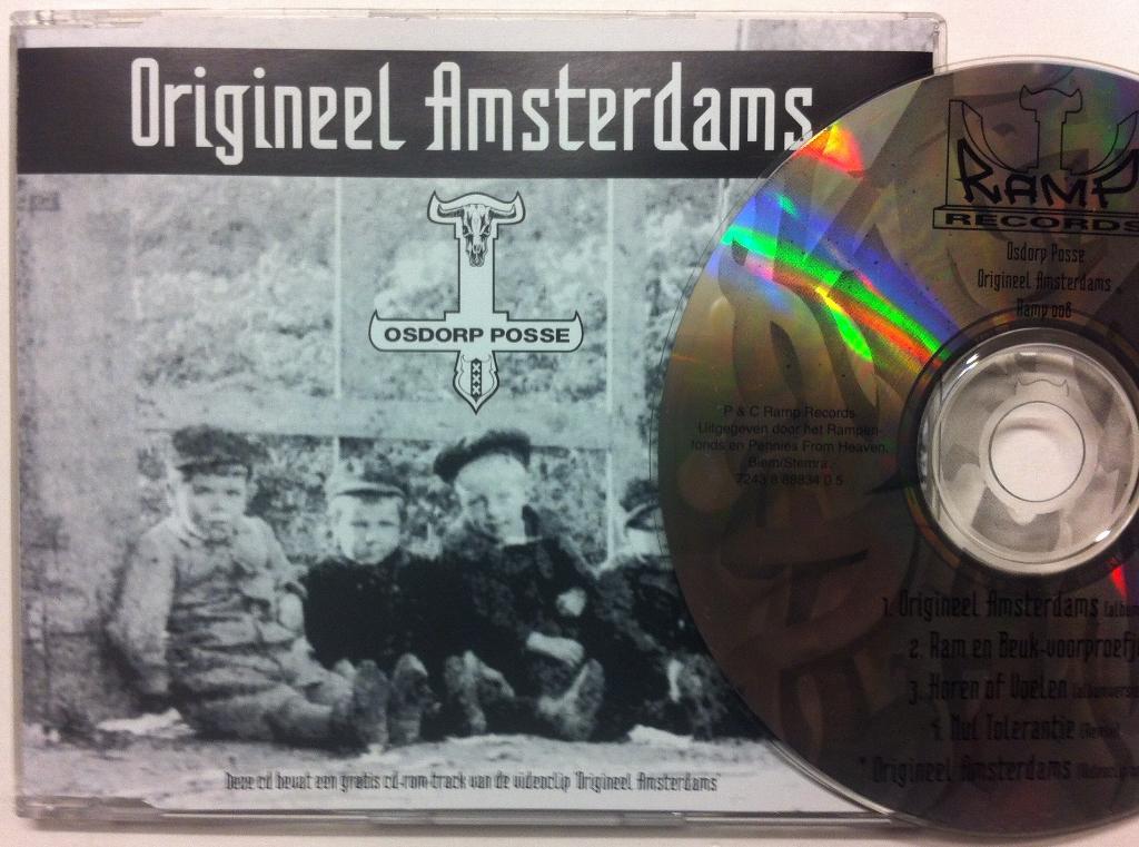 OSDORP POSSE - Origineel Amsterdams (maxi CD), Cd's en Dvd's, Ophalen of Verzenden, 2000 tot heden, Zo goed als nieuw
