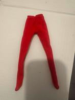 Vintage Barbie Legging Rood - Pop Kleding, Verzenden, Gebruikt