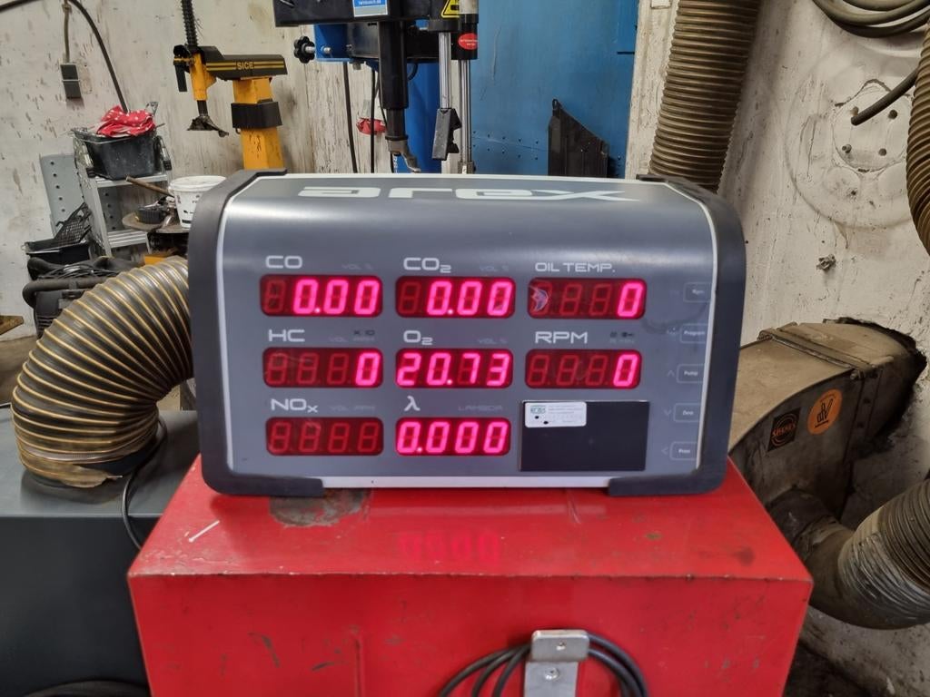 Te koop     AREX  b4gas tester en roetmeter, Ophalen of Verzenden