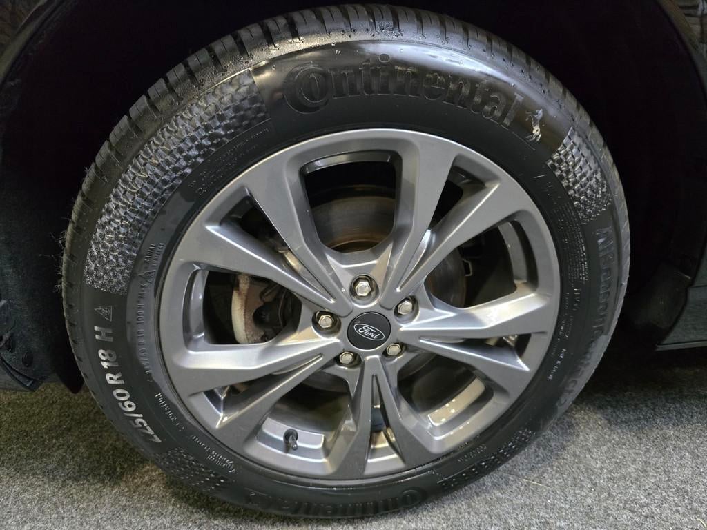 Ford Kuga 2.5 PHEV ST-Line Trekhaak Winterpack LED Navi Crui, Auto's, Ford, Adaptive Cruise Control, Gebruikt, Zwart, Leder en Stof