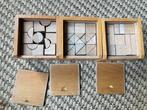 Vintage blokkendoosjes uit kleuterschool, Antiek en Kunst, Ophalen of Verzenden