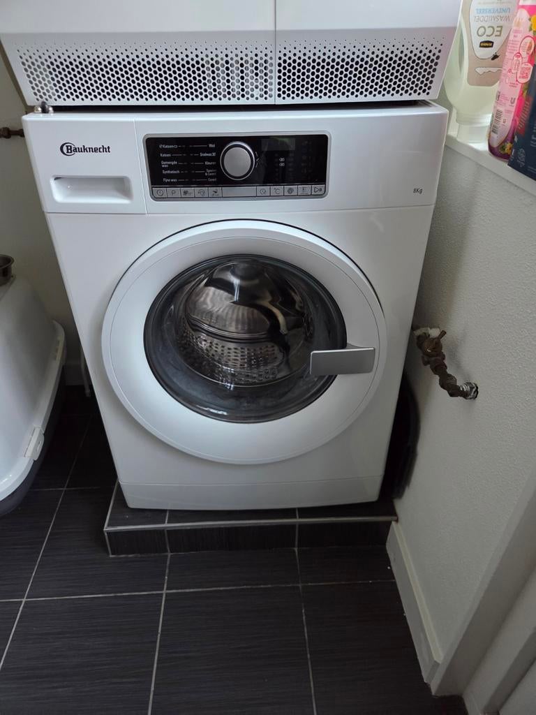 Bauknecht wasmachine 8kg, Witgoed en Apparatuur, 8 tot 10 kg, Ophalen, 1200 tot 1600 toeren, 85 tot 90 cm