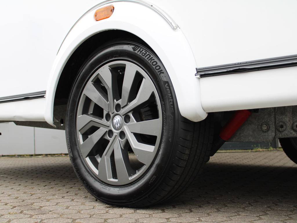 Knaus Sport E-Power Selec 420QD Mover Voortent Airco Gasloos, Caravans en Kamperen, Schokbreker, Bedrijf, Treinzit, Tot en met 3