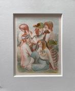 Kees Andrea litho, Ophalen