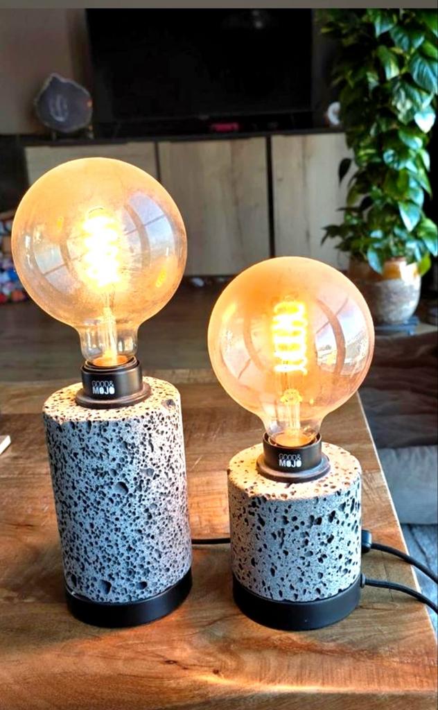Twee Good & Mojo tafellampen, Ophalen of Verzenden, Nieuw, Overige materialen, Minder dan 50 cm
