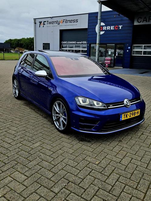 Volkswagen Golf 2.0 TSI R 370 PK 4MOTION DSG 2016 Blauw, Auto's, Volkswagen, Particulier, Golf, 4x4, ABS, Achteruitrijcamera, Adaptive Cruise Control