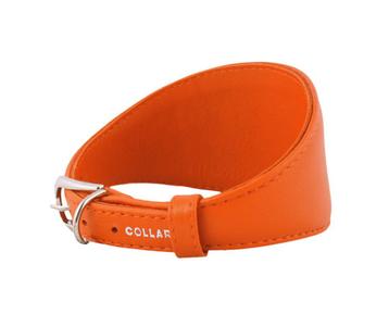 WAUDOG Glamour Halsband Windhond Oranje Nek 34-40 cm KOOPJE! beschikbaar voor biedingen